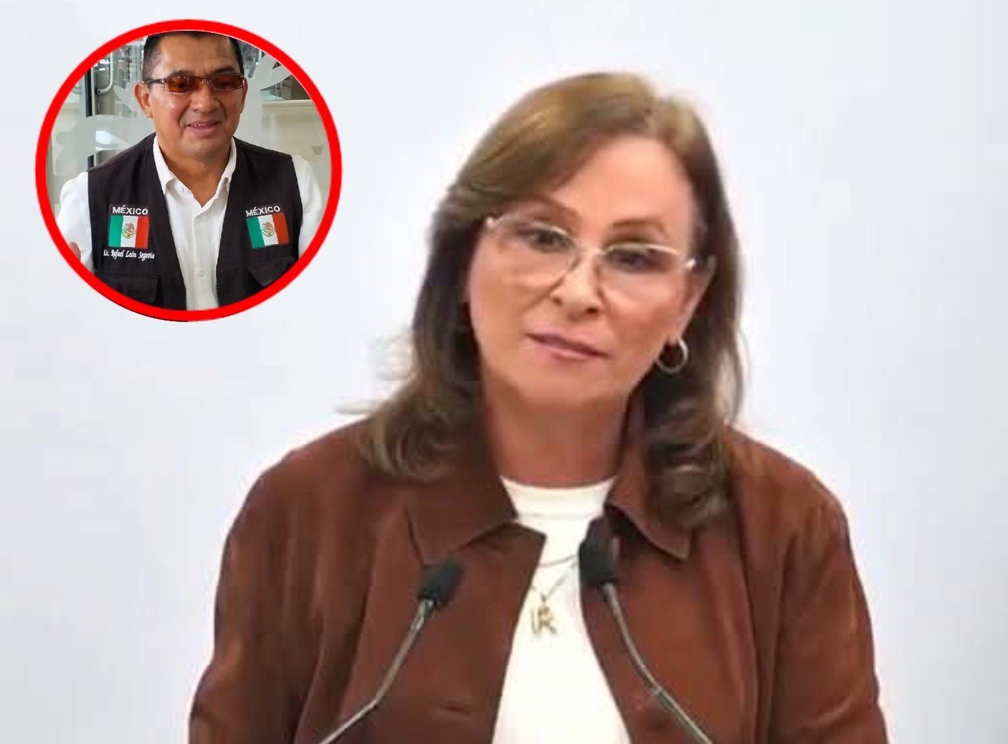 La gobernadora Rocío Nahle aclara que en el estado no existe el delito de “terrorismo”.